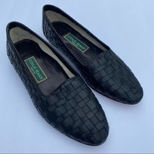 Cole Haan Woven Leather Loafer Flats Size 8B